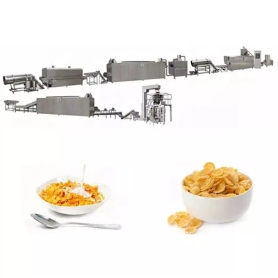 Morgenmad Corn Flakes Ekstruder maskine